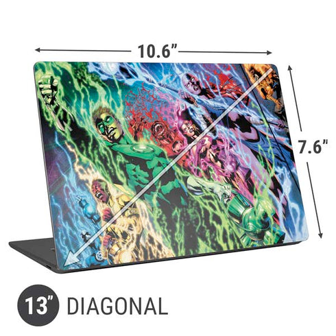 DC Comics Green Lantern Blackest Night Art work by Ivan Reis Universal Laptop 13in (10.6 x 7.6in) Skin